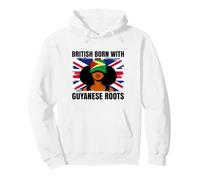 Guyanese Roots British Born Girl Pride Guyana Heritage Pullover Hoodie