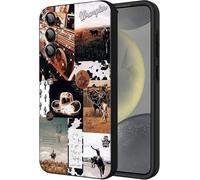 GUYBFADFG Case Compatible for Samsung Galaxy S25 FE 5G,Precise Cutouts for the Rear Camera and Provides Comprehensive Protection,Soft and Ultra-Thin Phone Case, Cowboy and Cowgirl