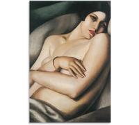 GUYFAM Tamara De Lempicka Posters《The Dream》Wall Art Tamara De Lempicka Prints Retro Canvas Painting For Home Wall Decor Picture 50x70cmx1 No Frame