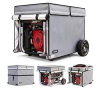 GUYISS 30×30×27 Inch Generator Covers for Outside. 900D+210D Double-layer Fabric, Designed to Handle Extreme Weather with Ease. Fits Most 5000-13000W Generators. Black
