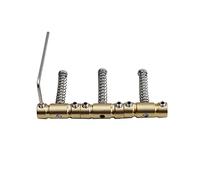 Guyker 3Pcs Guitar Bridge Saddles Brass GOTOH Saddles Set, 10.8mm In-Tune Compensated Saddle with Wrench Highgrade Replacement Part Compatible with TL Guitar