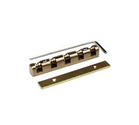 Guyker 5 String Bass Guitar Nut, Height Adjustable 45mm Brass Roller Nut Split Regulation Replacement Parts