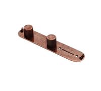 Guyker Bronze Color Control Plate with 2 Potentimeter Knobs with 6mm dia. Shaft Pots Compatible with Tele TL Telecaster Guitar
