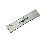Guyker Fret Press Insert, 304 Stainless Steel Fingerboard Radian Fret Insert for Acoustic Electric Guitar Bass Luthier Tool, 16" Radius