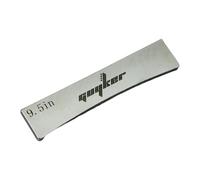 Guyker Fret Press Insert, 304 Stainless Steel Machine Pressure Fingerboard Radian Fret Insert for Acoustic Electric Guitar Bass Luthier DIY Tool Accessories, 9.5" Radius