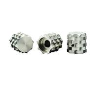 Guyker Guitar Bass Potentiometer Control Knobs with 6mm Dia. Shaft Pots - 3PCS Pro Stainless Steel Dome Speed Tone Volume Switch Knob Replacement for Electric Guitar or Precision Bass, CKB029