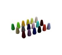 Guyker Toggle Switch Tip, Switch Cap Knobs for American USA Korea Thread Strat ST Tele TL Ibanez Pickup Selector Switch/Switchcraft Switch Mixed Colors(18 Piece)