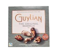 Guylan The Original Seashells, 250g Box of Premium Belgian Chocolates with Hazelnut Praline Filling