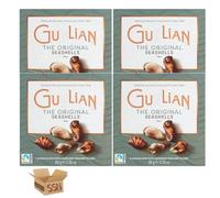 Guyliaan The Original Seashells Belgian Chocolates with Hazelnut Praliné Filling 65g By SSN Spark Systems Network (Pack of 4)