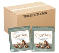 Guylian Belgian Chocolate Seashells 65g | 6 Hazelnut Praline Filled Chocolates - Premium Belgian Chocolate Gift Box | Valentine, Anniversary & Birthday Gift | Vegetarian (24 Box)