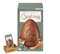Guylian Easter Egg Milk Chocolate with 6 Hazelnut Praliné Seahorse Chocolates, 240g, Belgian Chocolate, Vegetarian, Bundle by UrbanShoppi (Pack of 1)