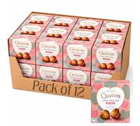 Guylian Love Praline Chocolates Bulk Box 42g | 4 Hazelnut Praline Chocolate Hearts | Belgian Chocolate Gift Box | Valentine, Anniversary & Birthday Gift | Vegetarian (12 Box)