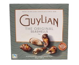 Guylian Seashell Chocolates Smooth Milk Chocolate Pralines with Hazelnut Filling