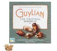 Guylian The Original Seashells Belgian Chocolates with Hazelnut Praliné Filling 65g By SSN Spark Systems Network (Pack of 1)