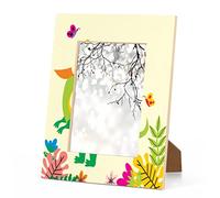 GUYOS Cute Cartoon Dinosaur Kids Picture Frames Can Display 13x18cm Photos.Frames Can be Displayed Vertically or Horizontally on a Table or Wall