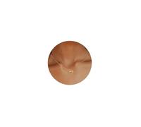 GUYOSWXNM Dainty Initial Necklaces for Women 14K Gold Plated Delicate Letters A-Z choker Delicate Peach Heart Women's Jewelry (Initial Peach Heart Necklace B-GD)