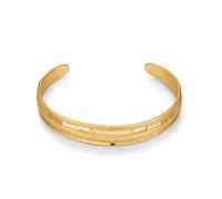 GUYOSWXNM Women's Design Simple Hammer Printed Smooth Bracelet with Concave and Convex Texture Open High End Design Handmade for Women's Jewelry Gifts