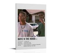 GUYREWGRUG Boyz N The Hood Poster for Room Bed Room Decor Canvas Wall Art Poster 12x18inch(30x45cm) Frame-style