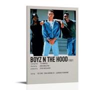 GUYREWGRUG Boyz N The Hood Poster for Room Bed Room Decor Canvas Wall Art Poster 20x30inch(50x75cm) Frame-style