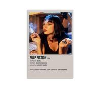 GUYREWGRUG Pulp Fiction Poster for Room Bed Room Decor Canvas Wall Art Poster 08x12inch(20x30cm) Unframe-style