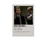 GUYREWGRUG Pulp Fiction Poster for Room Bed Room Decor Canvas Wall Art Poster 16x24inch(40x60cm) Unframe-style