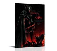 GUYREWGRUG The Crow Poster for Room Bed Room Decor Canvas Wall Art Poster 24x36inch(60x90cm) Frame-style