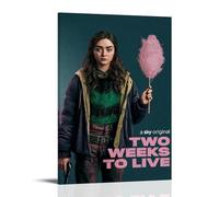 GUYREWGRUG Two Weeks to Live Poster for Room Bed Room Decor Canvas Wall Art Poster 24x36inch(60x90cm) Frame-style