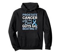 Guys Are Beating It Prostate Ribbon Survivor Prostate Cancer Pullover Hoodie