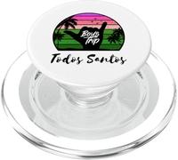 Guys Todos Santos Mexico Trip Matching Vacation PopSockets PopGrip for MagSafe