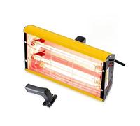GUYSGNX Paint Curing Lamp, 2000W Infrared Paint Curing Lamp For Drying Hot Dryer Heating Heater Light Shortwave Spray Booth for Car Bodywork Repair