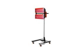 GUYSGNX Paint Curing Lamp, 2200W Car Surface Infrared Paint Ing Light High Temperature Heating Auto Repair Tool Double Tube Tu for Car Bodywork Repair