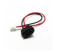 GUYTRM 1-10pcs USB Connector Female PH 2.0 Terminal 3A Current Fast Charging Jack Port Snap Groove Buckle lingli(Black,1 Pcs)