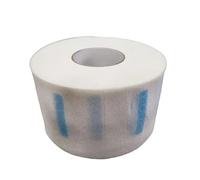 GUYTRM 100PCS Disposable 1 Roll Hair Cutting Accessory Neck Paper Adjustable Barber Dedicated Salon Hairdressing White Neck Strips lingli(1 Roll White)