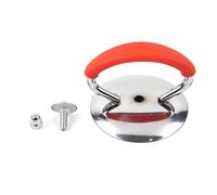 GUYTRM 1pc Creative Pot Cover Accessories Stainless Steel Handle For Pot Saucepan Kettle Lid Cap Knobs Button Cookware Kitchen Utensils lingli(RD)