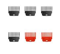 GUYTRM 1Set T9 Hair Clipper Guards Guide Combs Trimmer Cutting Guides Styling Tools Attachment 1mm 2mm 3mm 4mm 6mm 9mm lingli(6Pcs)