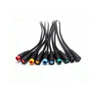 GUYTRM 20CM M8 2 3 4 5 6 Pin Electric Bicycle Butt Plug Connector Wiring Line Scooter Brake Cable Pluger Signal Connecting Sensor lingli(2pcs male,6Pin)