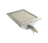 GUYTRM 22 * 17cm Barbecue Infrared Ceramic Heater Burner Gas Grill Stove Stainless Steel Alumunium Plate Heating Element lingli