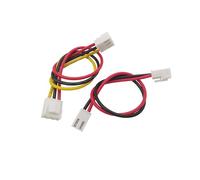 GUYTRM 3.96mm Pitch 2P/3/4/5/6/7/8/10 Pin Female Female Plug Connector Wire Cable 22AWG Length 10CM 20CM 30CM lingli(10CM,2P-5Pcs)