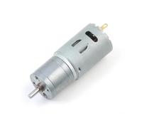 GUYU Gear Motor 25GA-385 DC Micro Speed High Torque Adjustable 6V12V24V Slow Electric YUGU(380 RPM-12V)