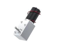 GUYU Gear Motor 5882-50ZY Turbo Worm DC 12V24V Forward and Reverse 1.5RPM~440RPM High Torque Low Speed Brushed YUGU(24V Bracket Motor,35RPM)