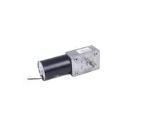 GUYU Gear Motor 70KG 5840-3650 brushless DC Reduction 12v24v Worm Micro PWM Speed Control FG Signal Feedback for Forward and Reverse YUGU(12RPM-12V AND BRACKET,5 wires)