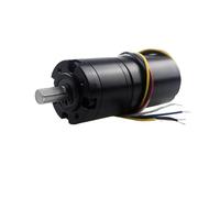 GUYU Gear Motor High Torque Recuder 12V 24V DC Brushless Planet with Speed Feedback Reverse PWM Control Planetary Gearmotor YUGU(12V,37 RPM)