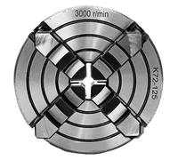 GUYU Three-jaw Chuck Chuck 4 Jaw 3-10Inch Lathe Independent Reversible K72-80/100/125/160/200/250 Tool Milling Woodworking YUGU(K72-200)