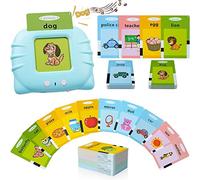 GUYUCOM Educational Learning Toys for 2,3,4 Year Old Kids, Speech Therapy Toys for Children, Autism Sensory Toddler Gifts with 112 British Accent Talking Flash Cards for Kids