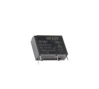 GUYUE 10PCS 5A 4Pin HF46F-5-HS1 HF46F-12-HS1 HF46F-24-HS1 Power Relay A Normally Open 5 12 24 VDC 250VAC(HF46F-12-HS1)