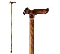 GUYUE Men's and Women's Handcrafted Wooden Canes, Ergonomic Design, Natural Solid Wood Luxury Walking Sticks, Gentleman Canes, Ideal Gift