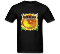 GUYUNTI Men's Corrosion of Conformity Deliverance T Shirts T-Shirt Black M