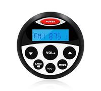 GUZARE Boat Marine Bluetooth 45x4W Stereo Receiver Audio AM FM Meter Waterproof Radio Tuner Streaming for Boats Golf Cart ATV UTV Spa Hot Tubs GR304