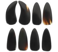 Guzheng Finger Picks Ox Horn 8pcs Professional Performance