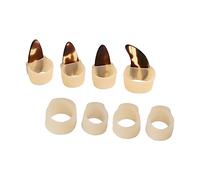 Guzheng Nail Protection Rings Silicone 8 Piece Practice Covers